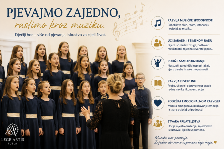 Zašto je pjevanje u dječijem horu važno za dijete?